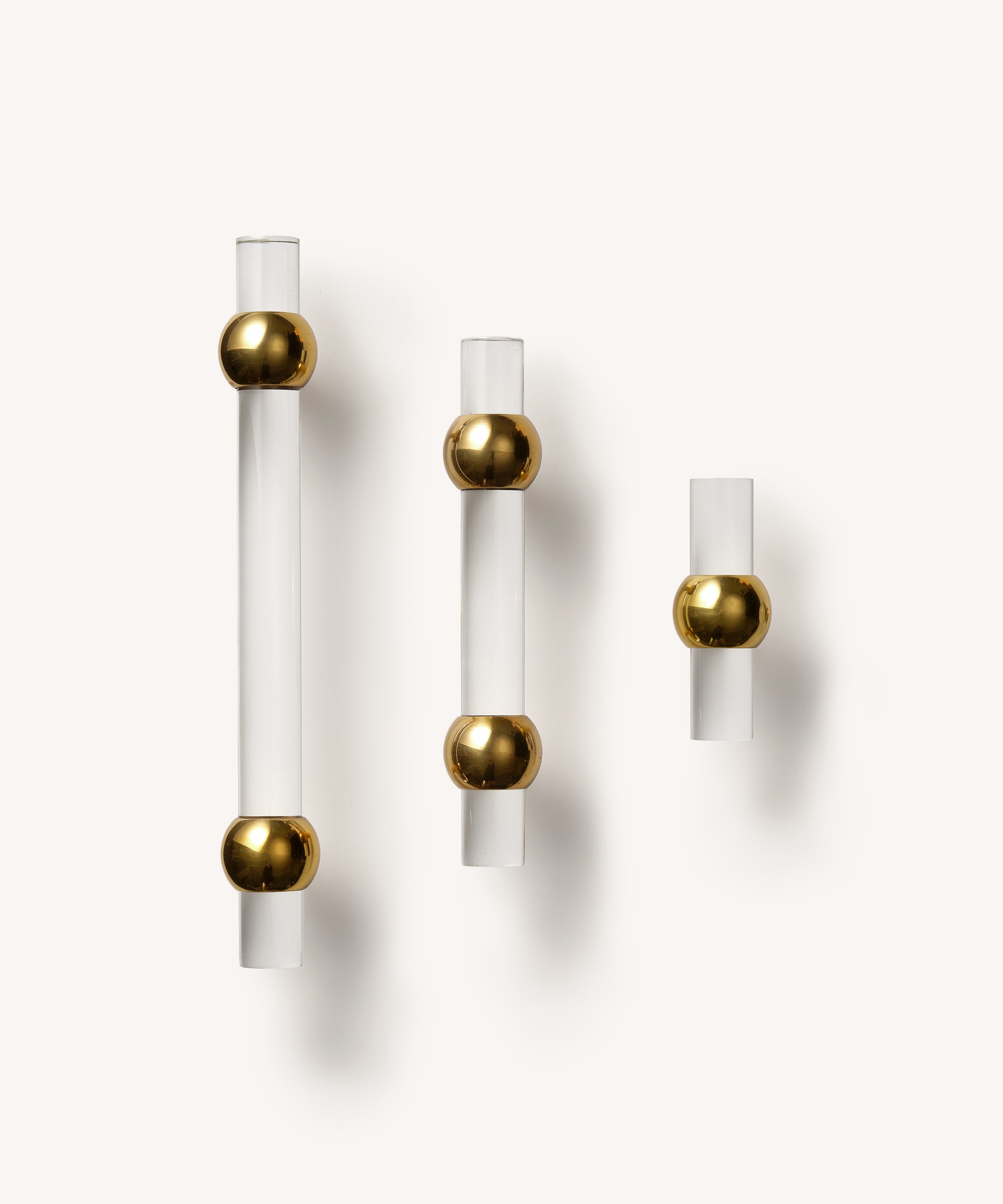 Polished Brass Ball Handle
