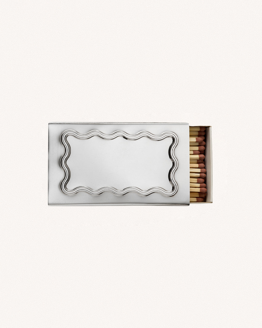 Wave Matchbox Sleeve, Silver, US