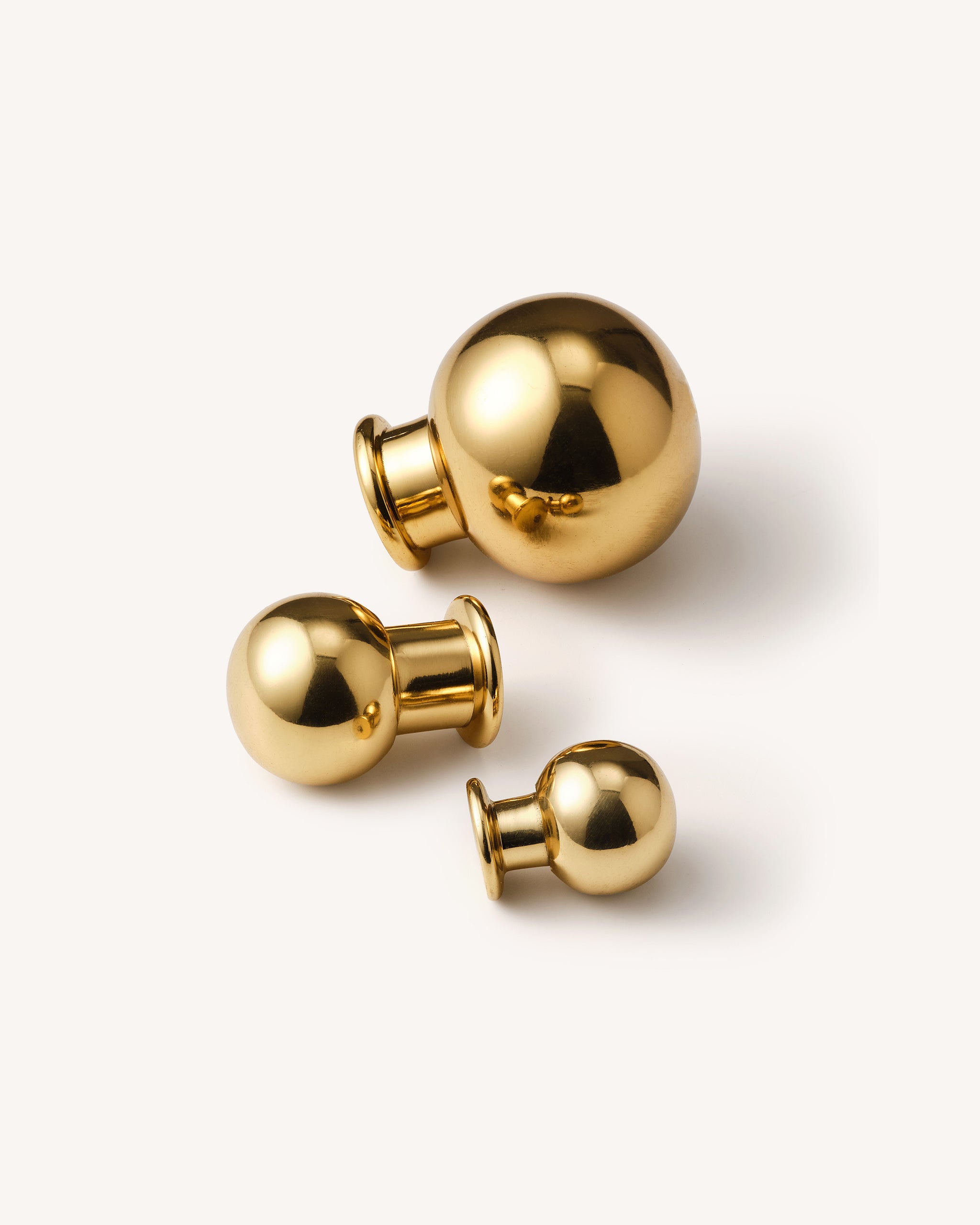 Polished Brass Knob