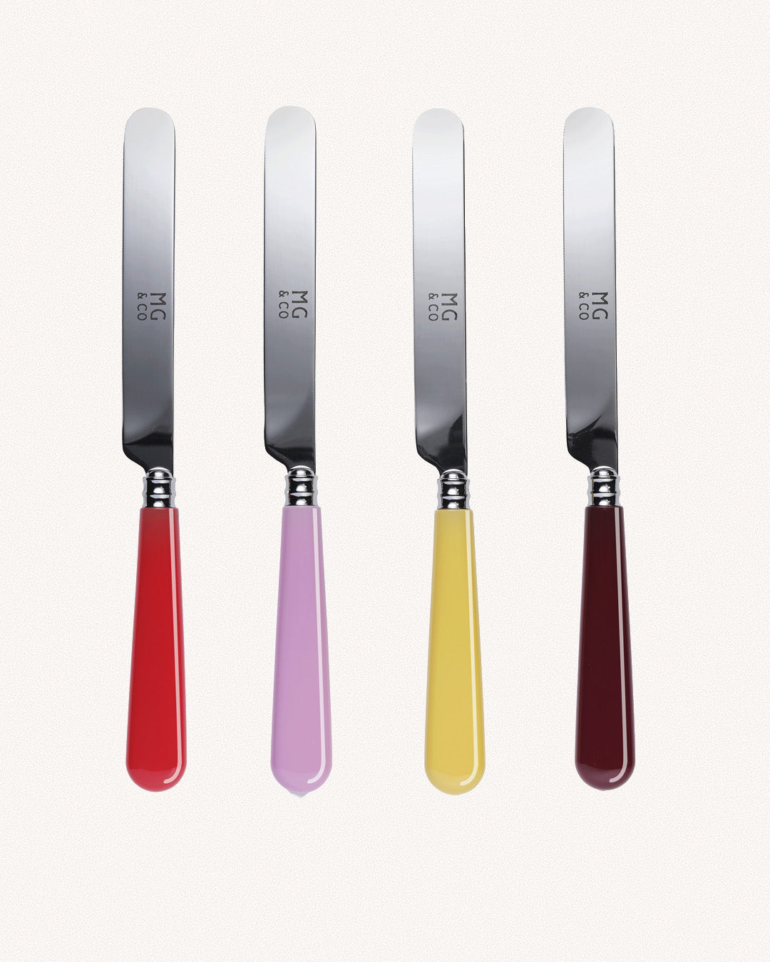 12 Piece Cutlery Set, Reds
