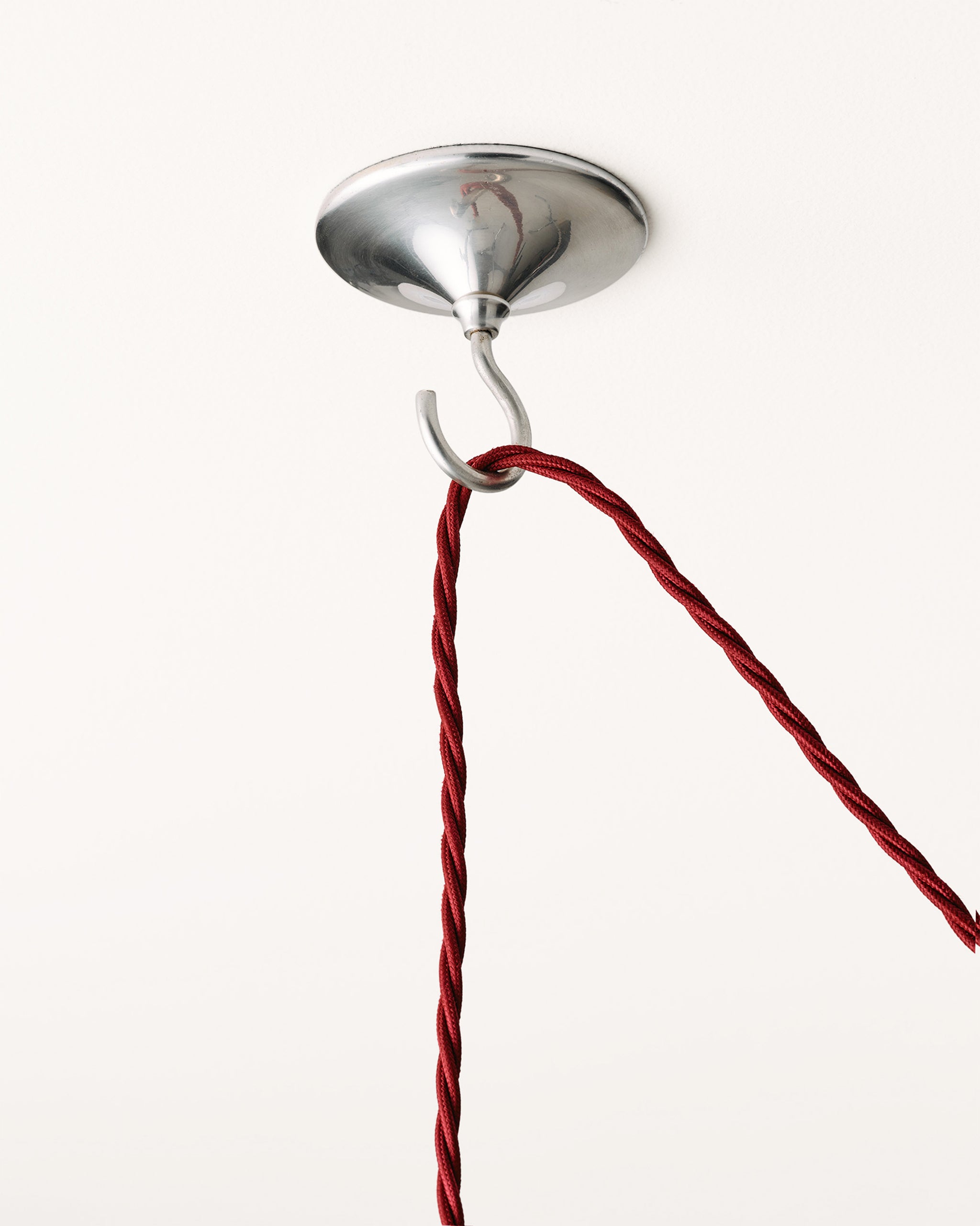 Ceiling Hook, Brushed Nickel