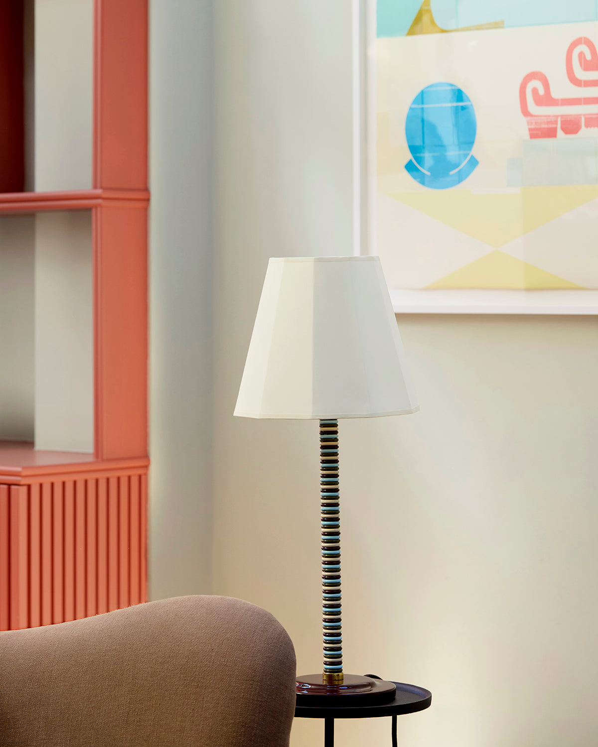 Facetted Lampshade, Small