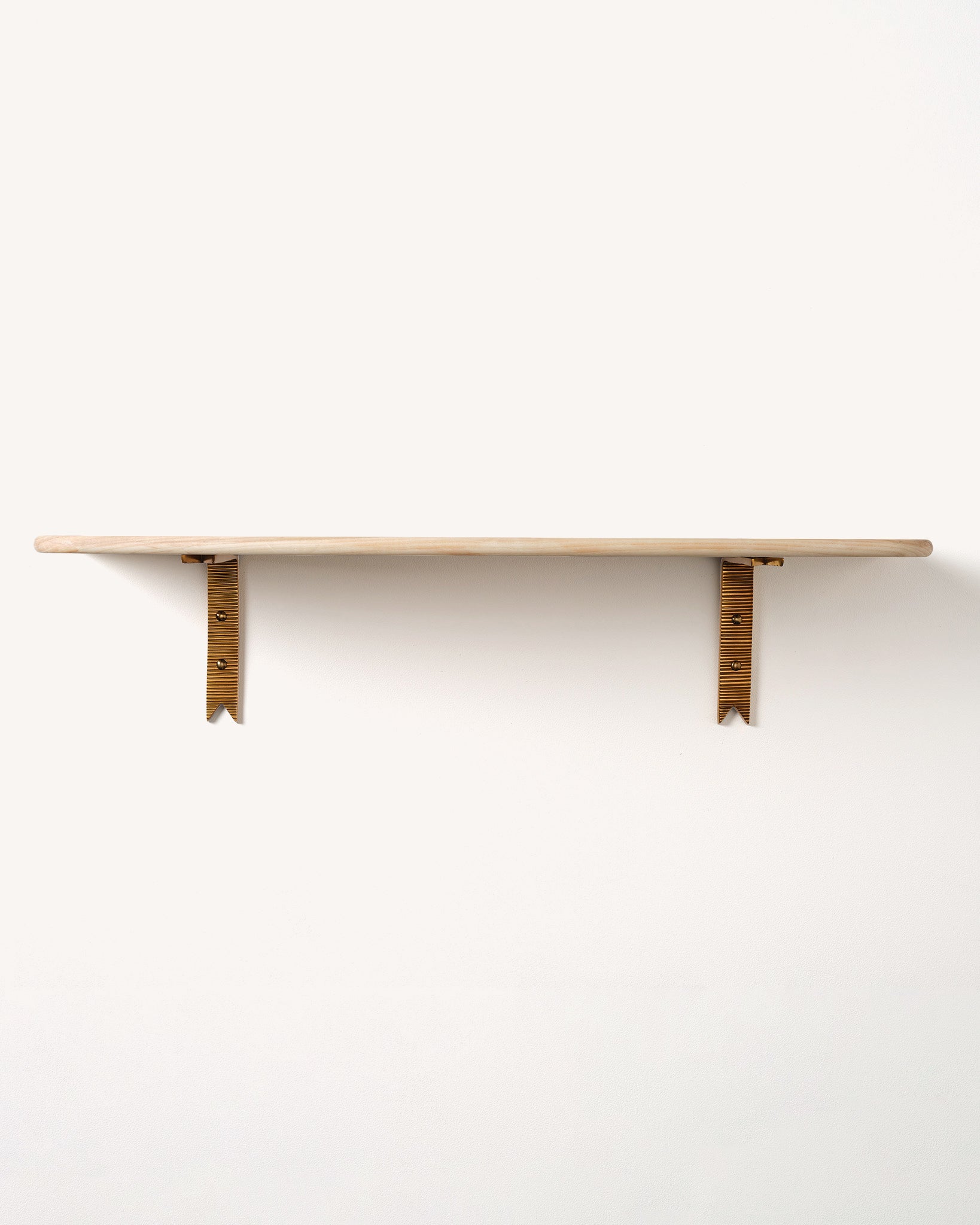 Curved Wooden Shelf, Large