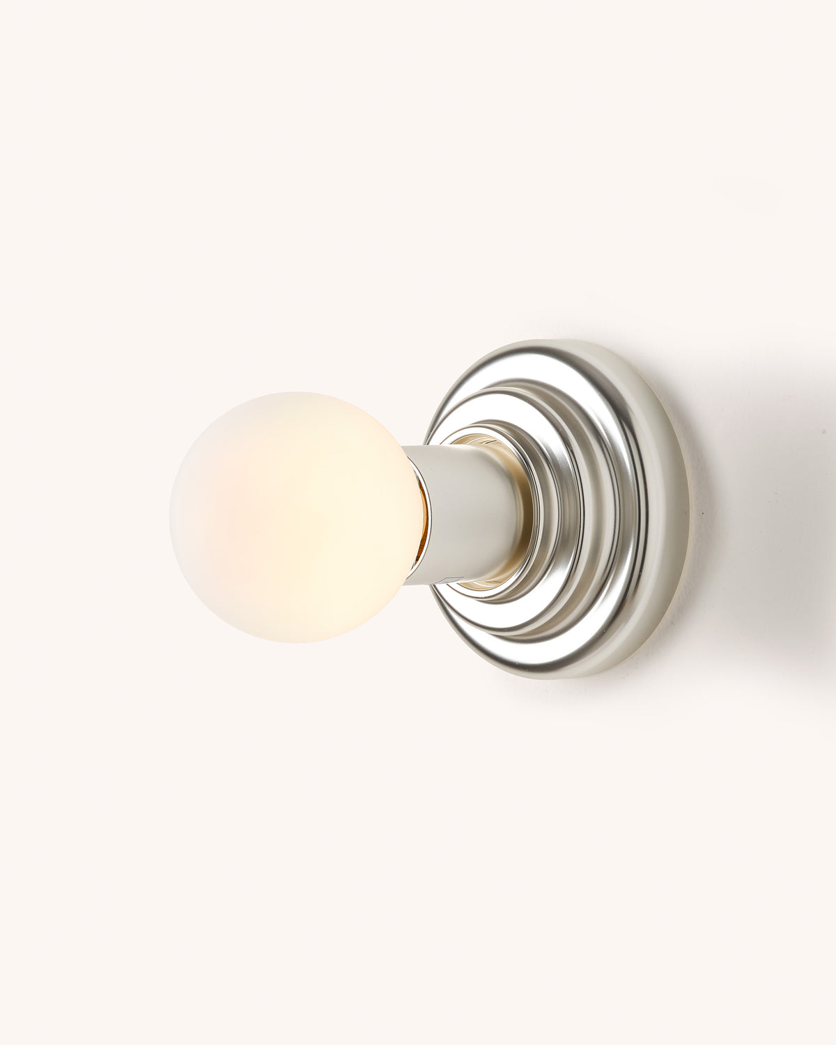 Metro Flush Light, Brushed Nickel