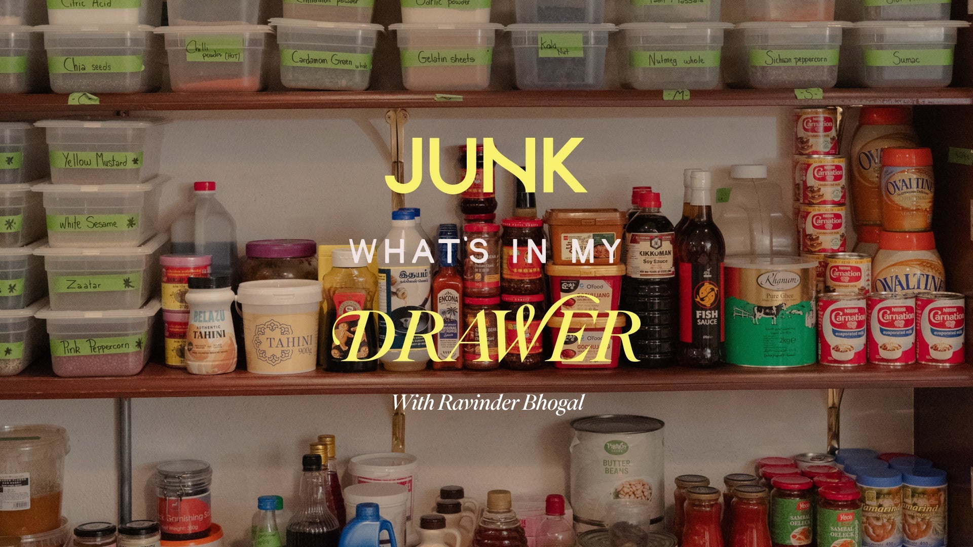 What's in my Junk Drawer - Ravinder Bhogal