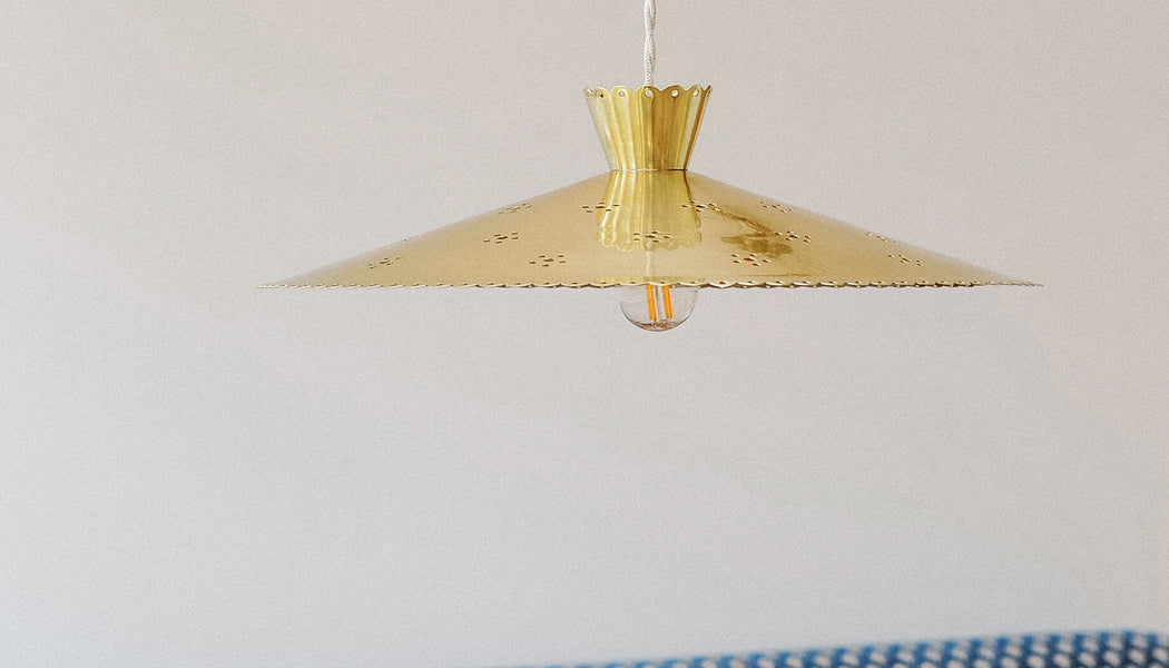 For Floral Brass Shades