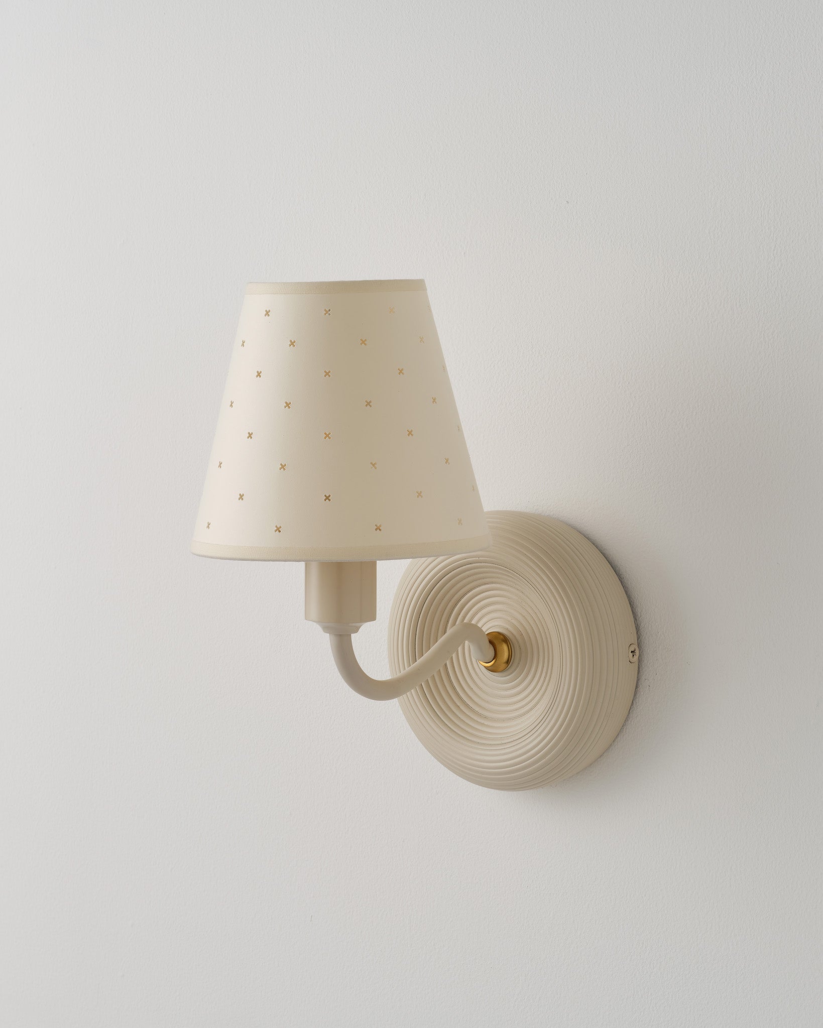 Hive Wall Light, Cream