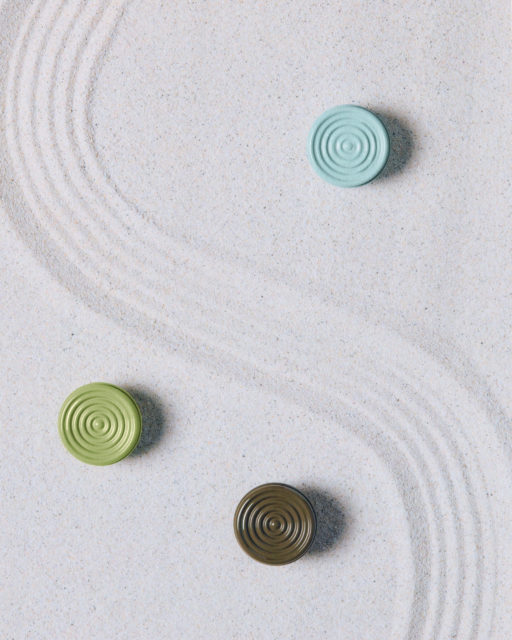 Ripple Knob, Pale Blue