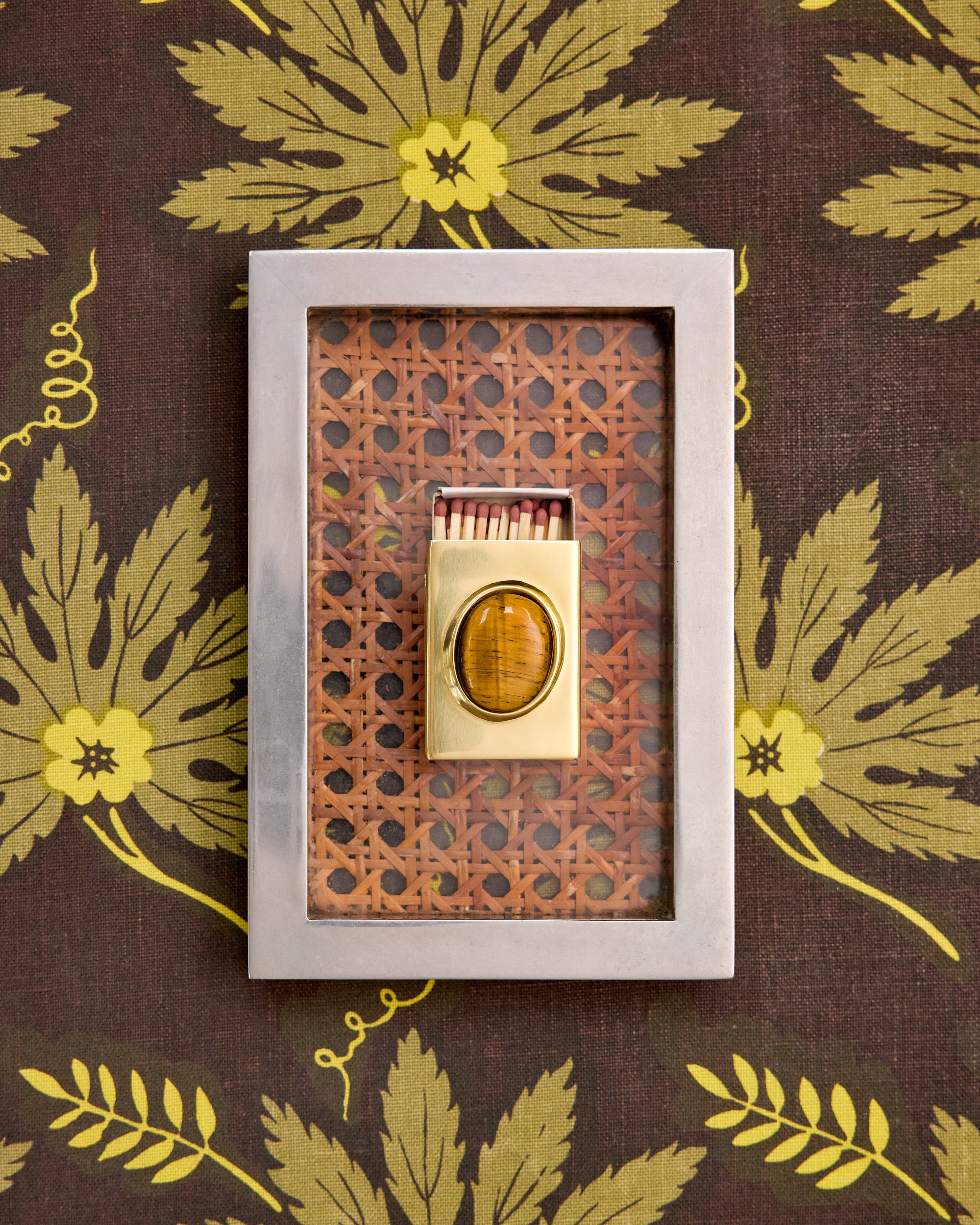 Tigers Eye Matchbox Sleeve, Mini