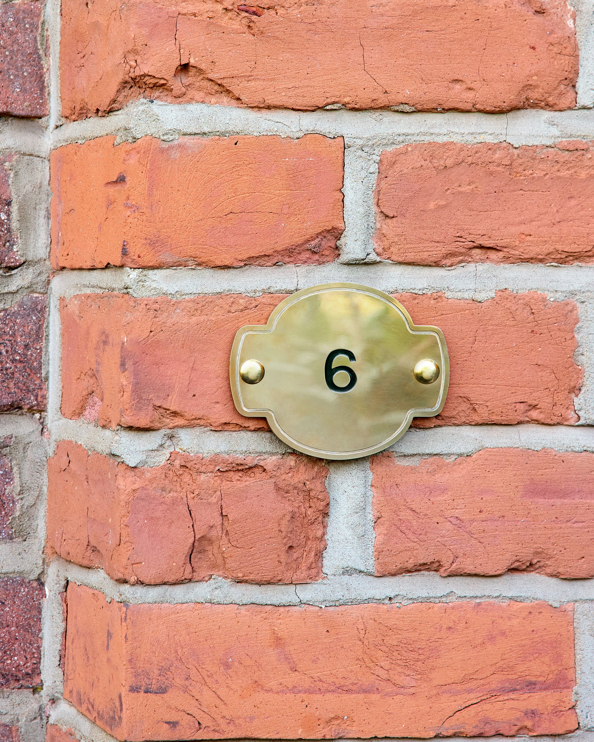 Front Door Number Plaque