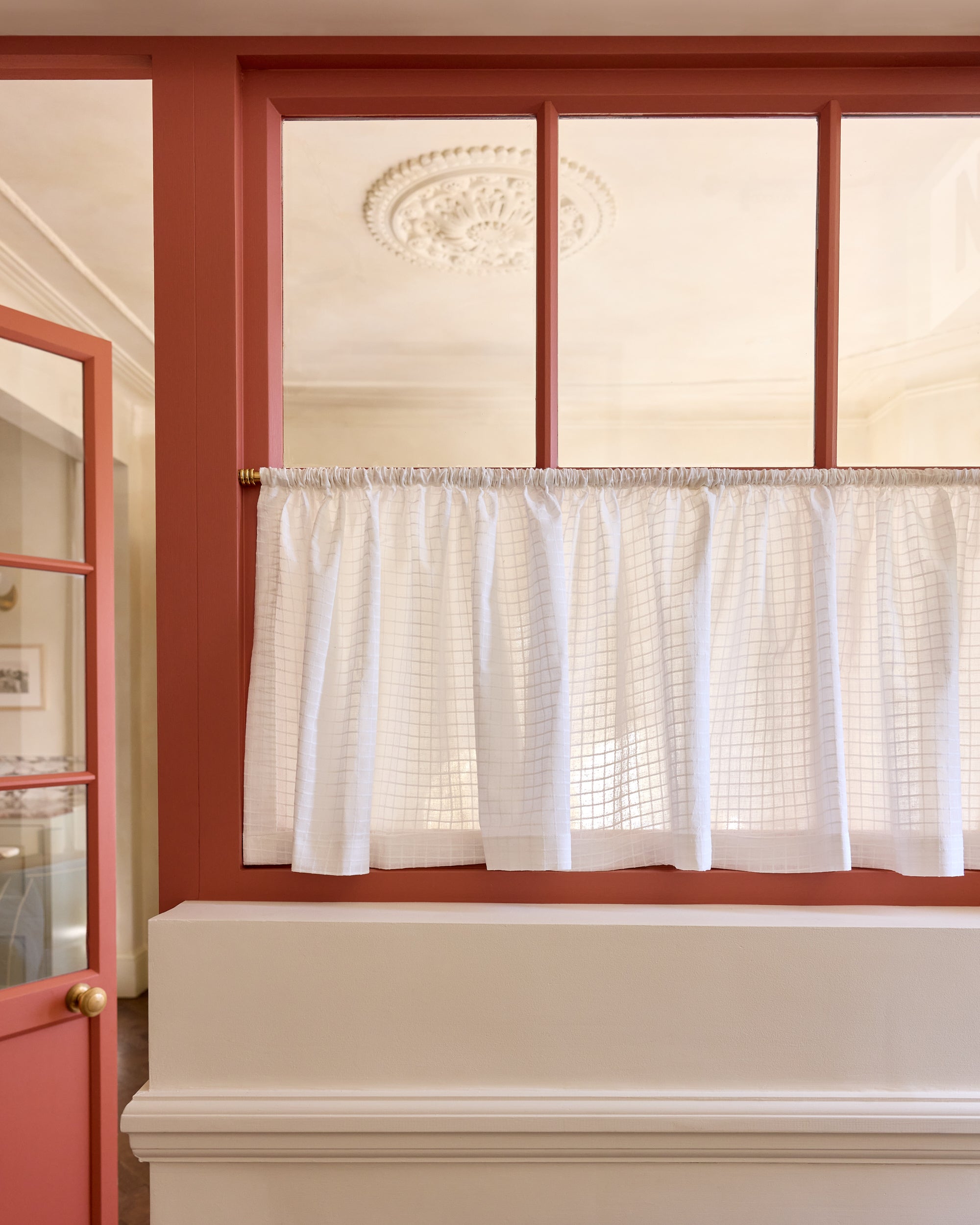 Tay Recess Cafe Curtain Rail Set
