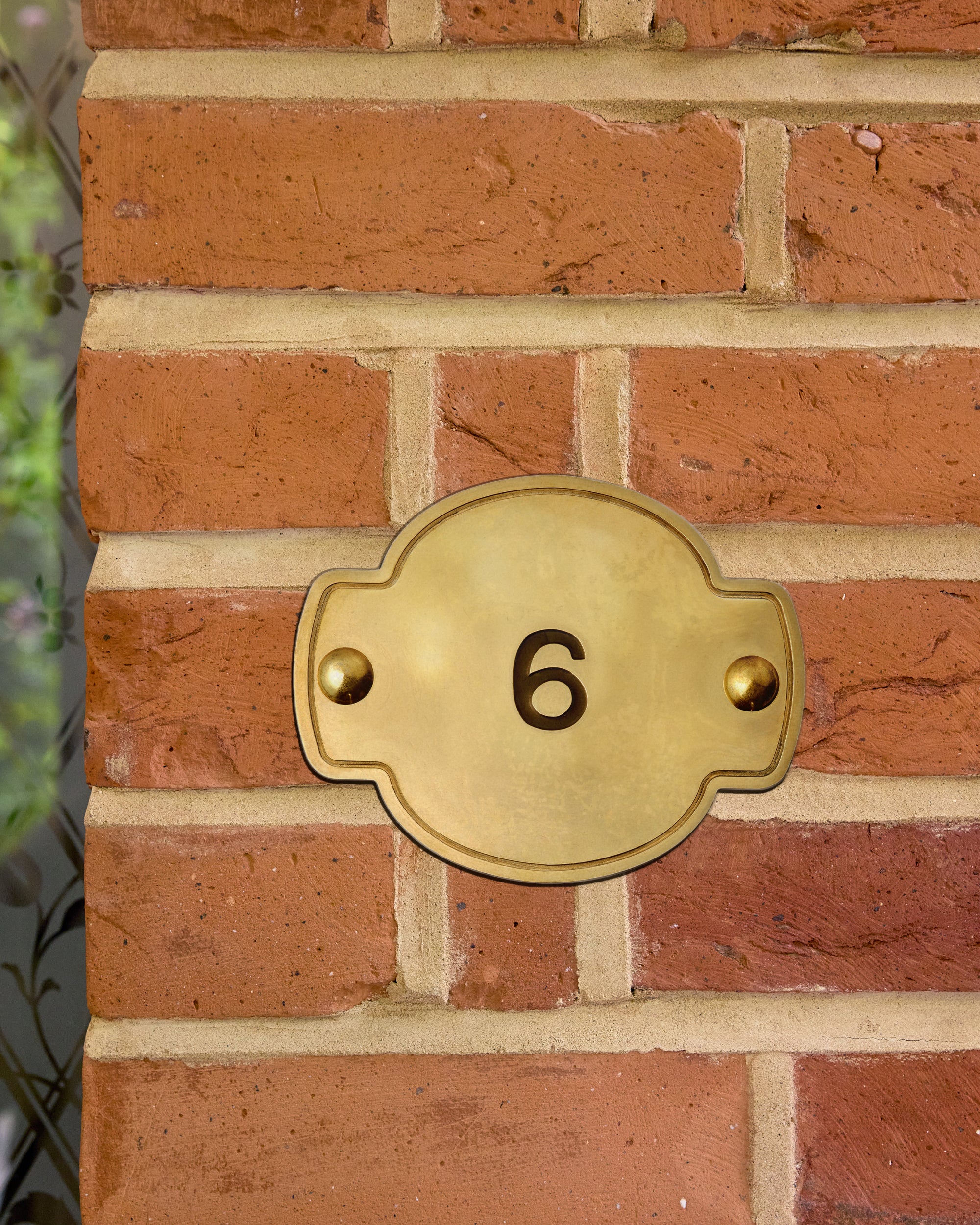 Front Door Number Plaque