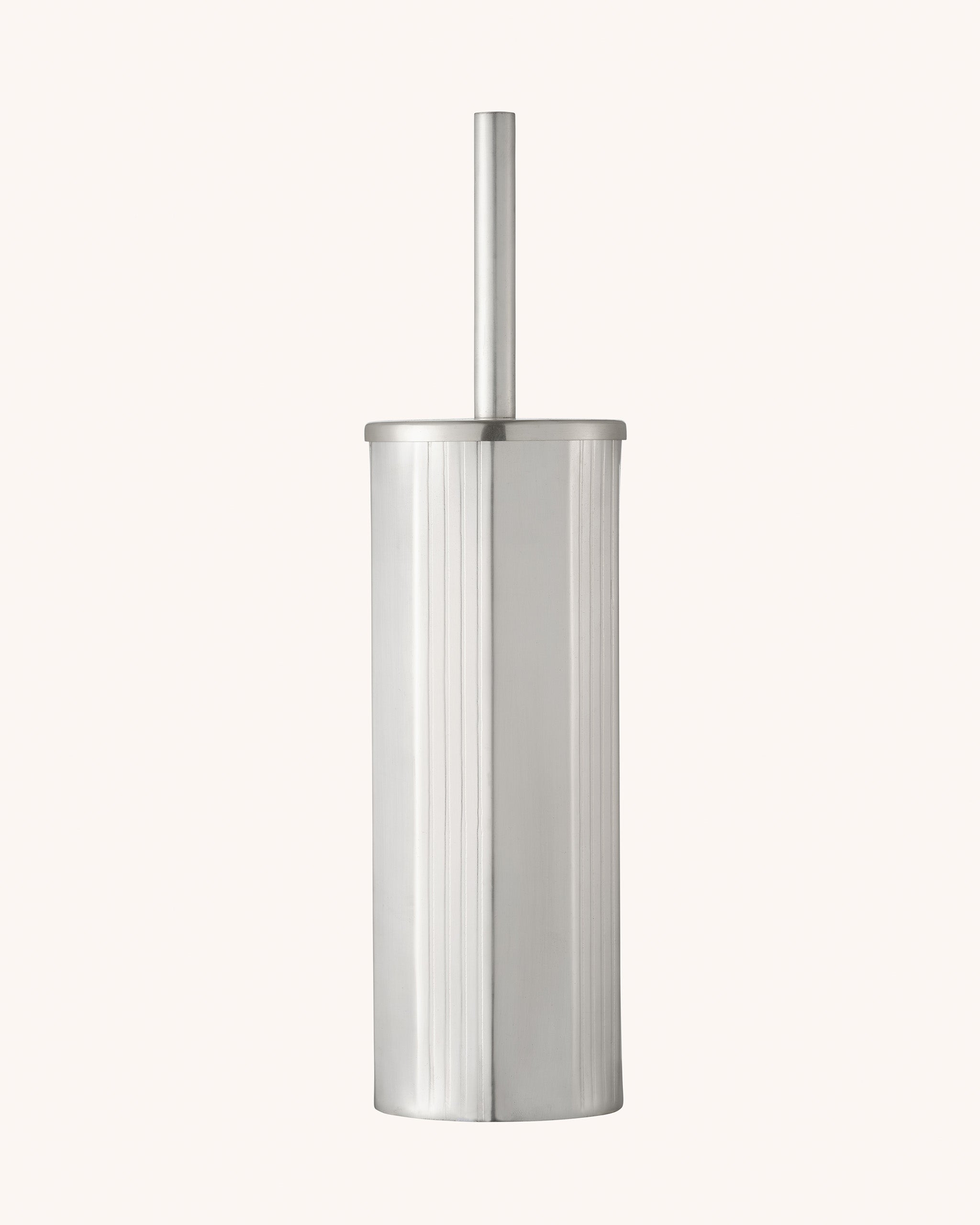 Toilet Brush, Brushed Nickel