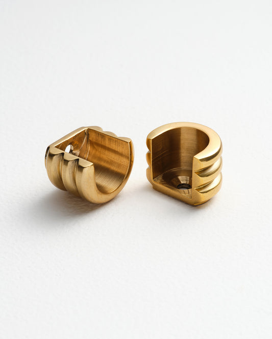 Tay Recess Curtain Rail End Brackets, Pair