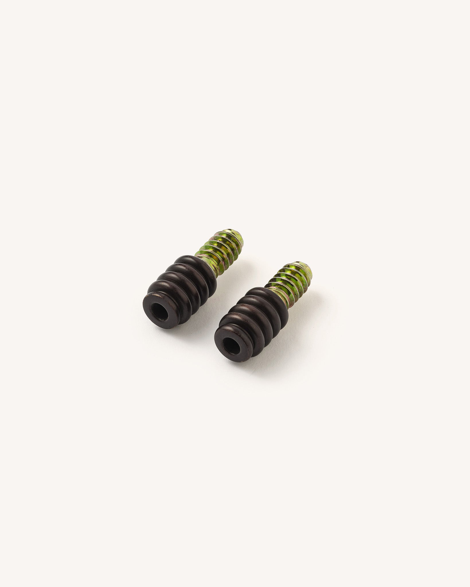 Tay Sash Window Stop, Blackened Bronze, Set of Two