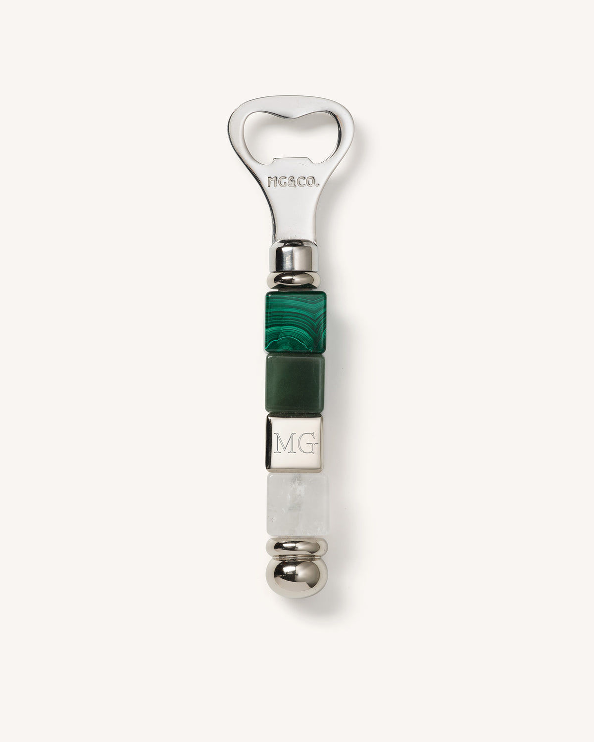 Jewel Bottle Opener, Green