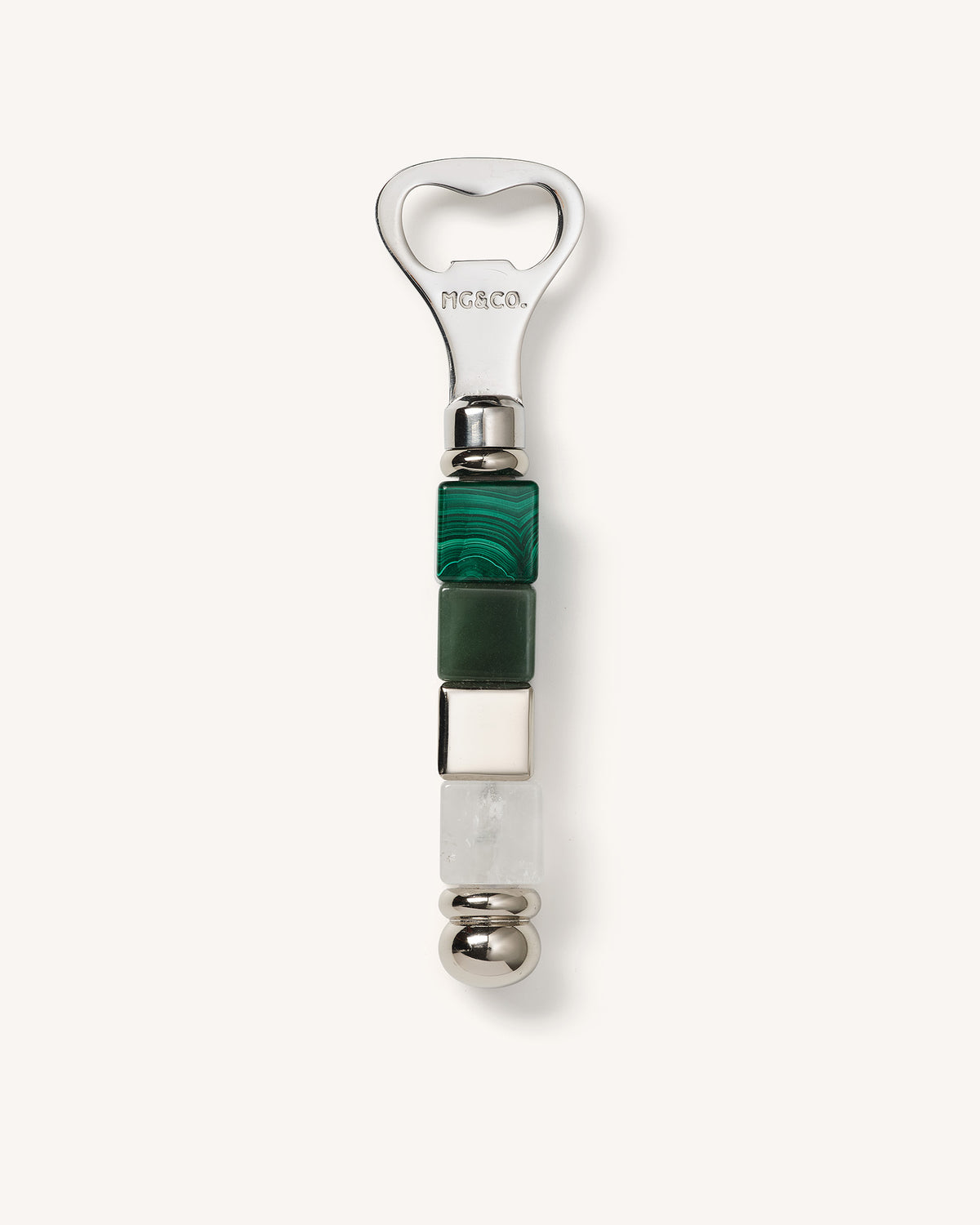 Jewel Bottle Opener, Green