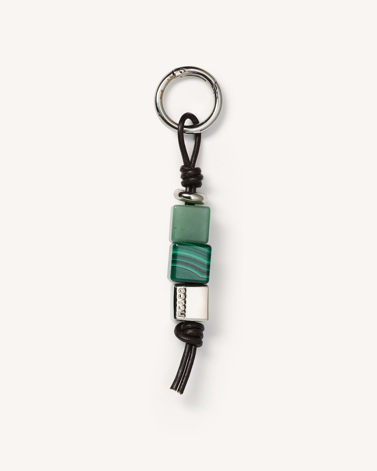 Jewel Keyring, Malachite
