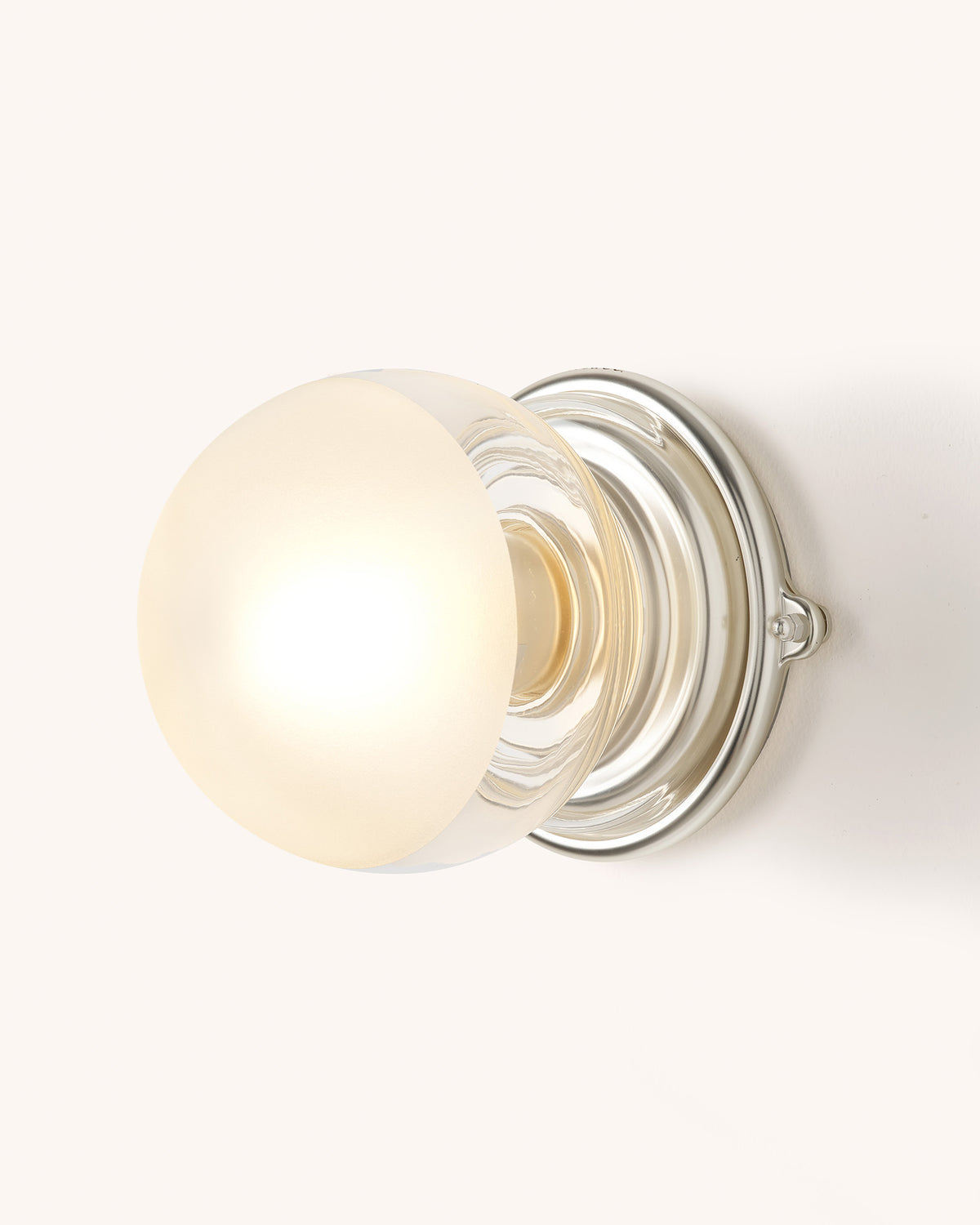 Metro Flush Light, Brushed Nickel
