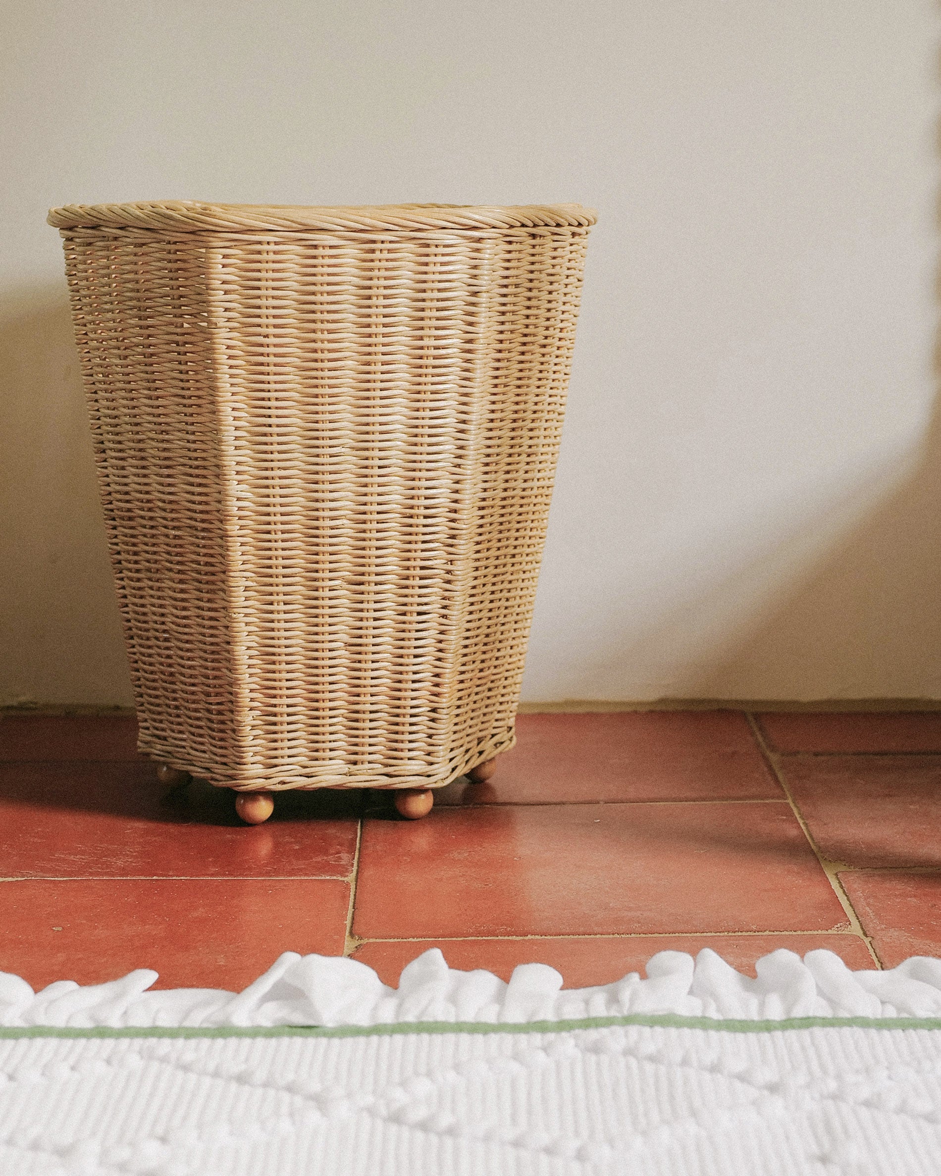 Rattan Waste Paper Bin