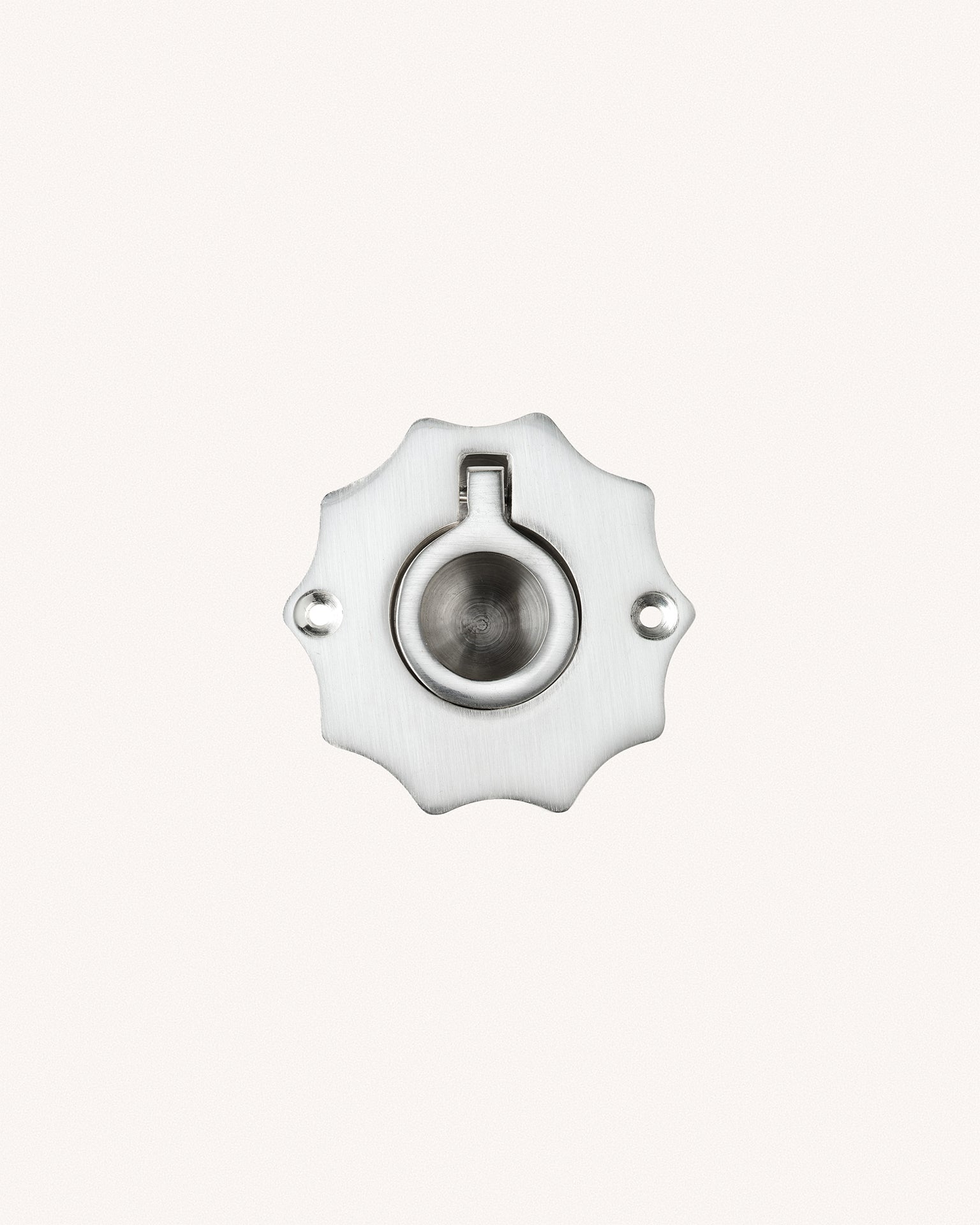 Wave Recess Pull, Brushed Nickel